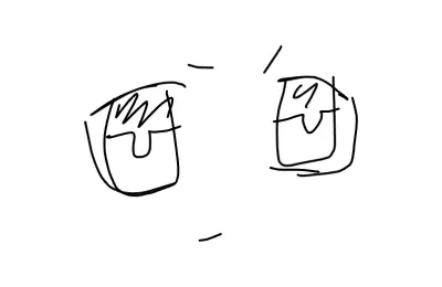 Drawing of Haha created on DrawIsland