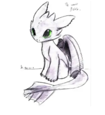 Drawing of DRAGON created on DrawIsland