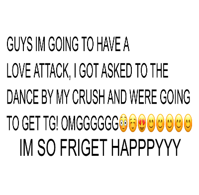 I got asked to the dance with my crush tmr, and he asked me out! Omgggg