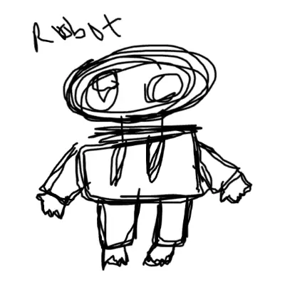 Robot but kinda looks like a human