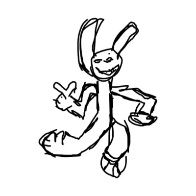 Evil bunny 🐇